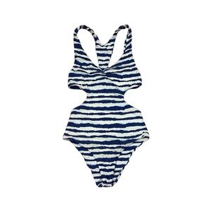 Tori paver swimwear cut out one piece
